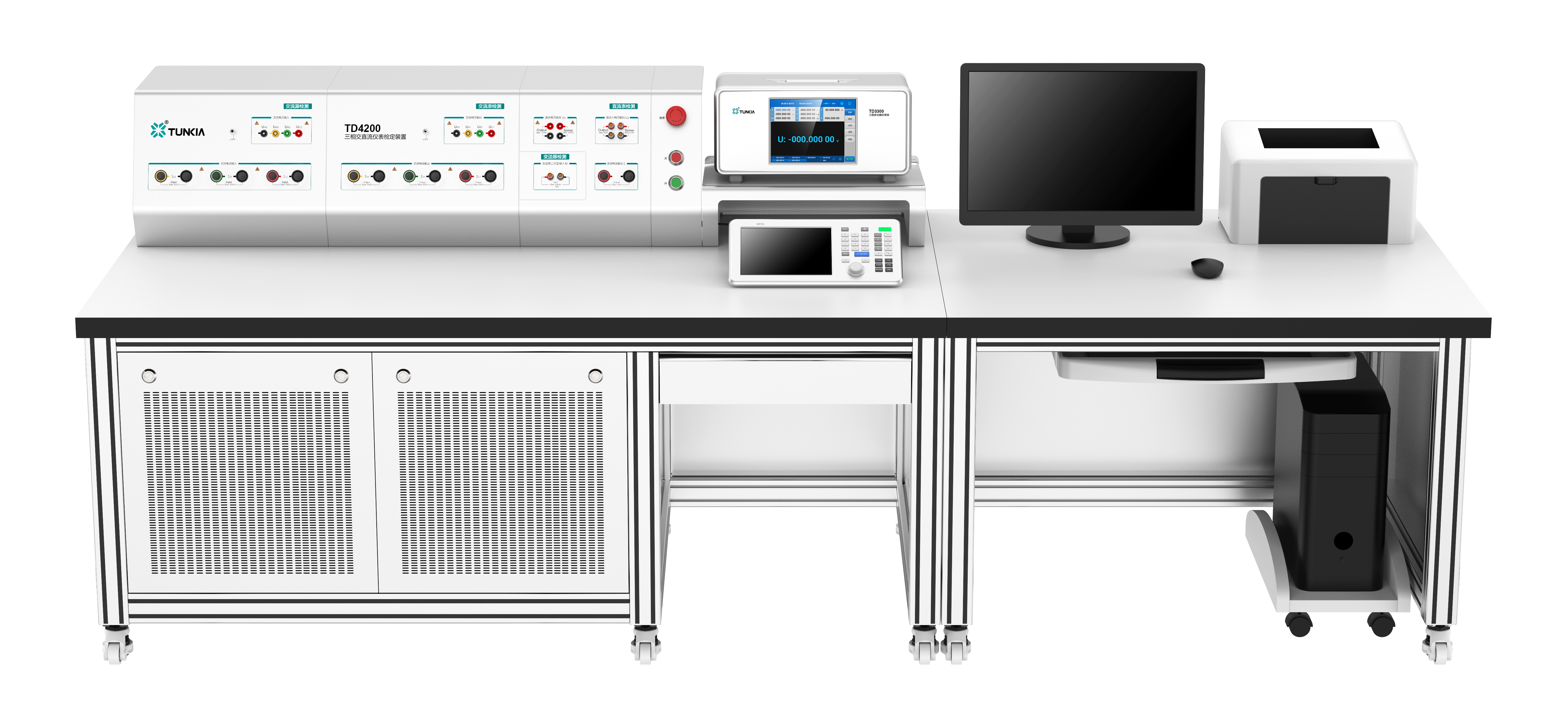 TD4200 三相および直流計器用試験装置